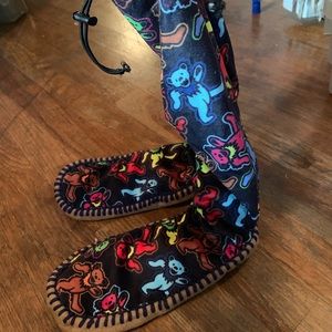 Grateful Dead long booties